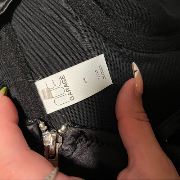 Garage Silk Corset Top - Picture 2 of 4